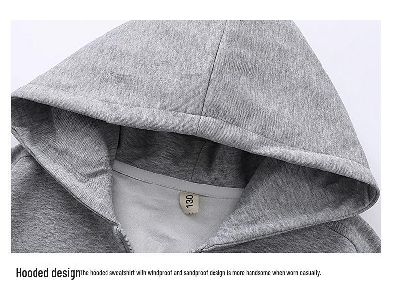 2025 Boys' & Girls' Stylish Sweatshirt: New Youth Autumn/Winter Street Style Top