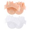 1 Pair 5 Hole Toe Separator, Thickened Elastic Forefoot Cushion Pad for Overlapping Toes, Breathable Bunion Corrector for Women