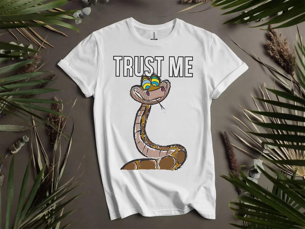 The Jungle Book Kaa Trust Me Snake Poster Tshirt S