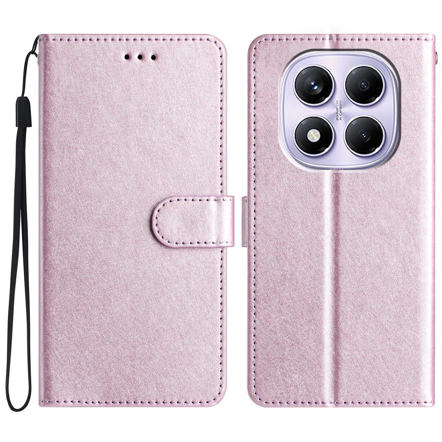 

For Xiaomi Redmi Note 14 Pro 4G Wallet Case Leather Folio Phone Cover Magnetic Clasp Light Purple
