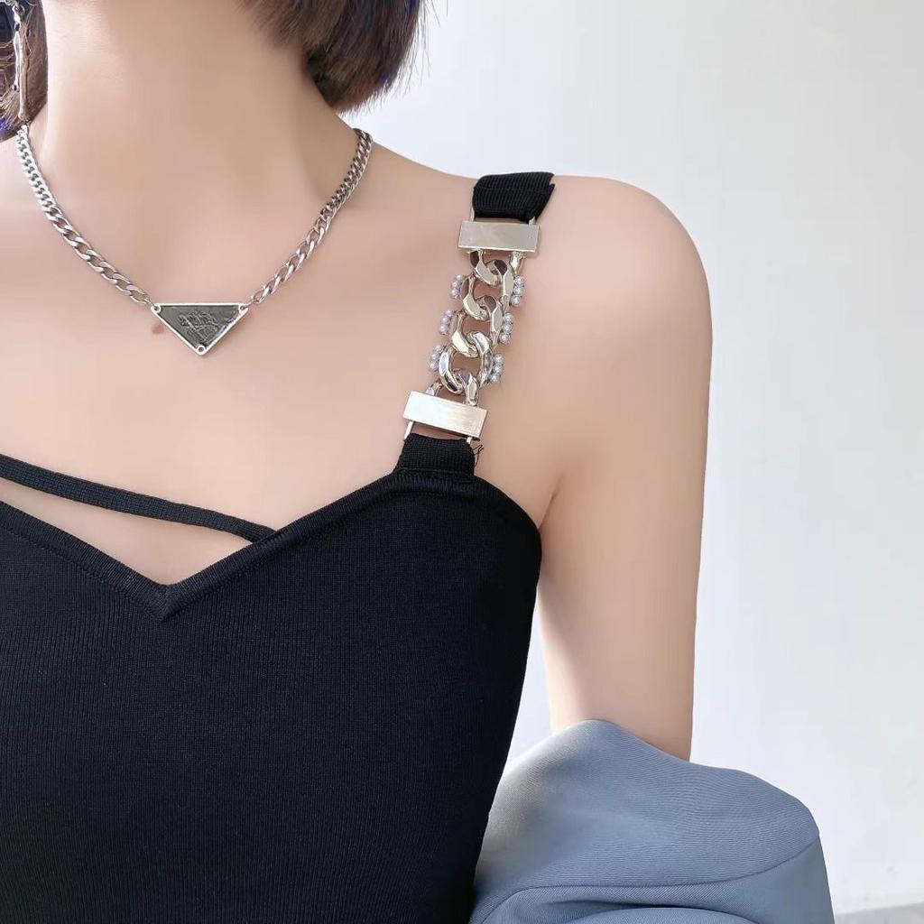 Sling Vest For Women Sexy Black Tops Backless Deep V Collars Tank Tops Fashion Lady Party Wear