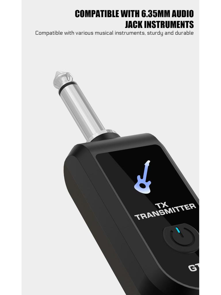 Wireless Converter for Handheld Electric Instruments: Guitar, Mic & More