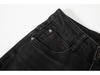 Women's High-Waisted Slim Wide-Leg Denim Jeans - Black Bull Style, Spring 2026, Flattering Elastic Straight-Leg.