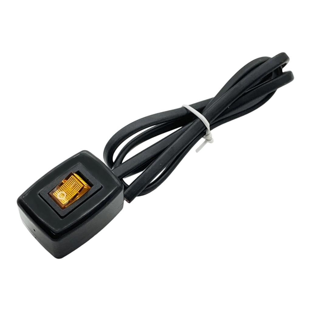 LED Backlit Motorcycle Toggle Switches Weather Resistant Plastic Quick Installation for Most Motorbikes And Scooters