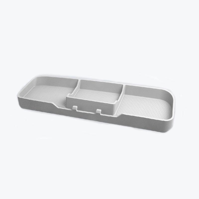For Leapmotor B10 2025 2026 Car Passenger Side Dash Extension Storage Box Perforated Table Top Storage Box Interior Accessories