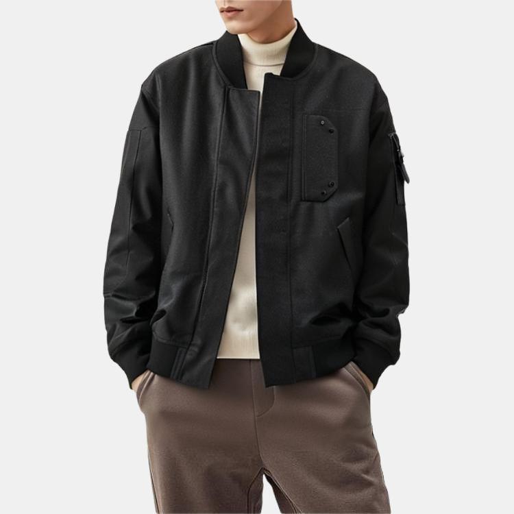 STONE ISLAND Compass-Badge Padded Bomber Jacket 811546536-V0029