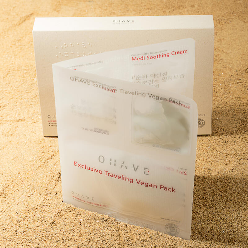 OHAVE Exklusives Reiseset Vegan 3-Tages-Vorrat