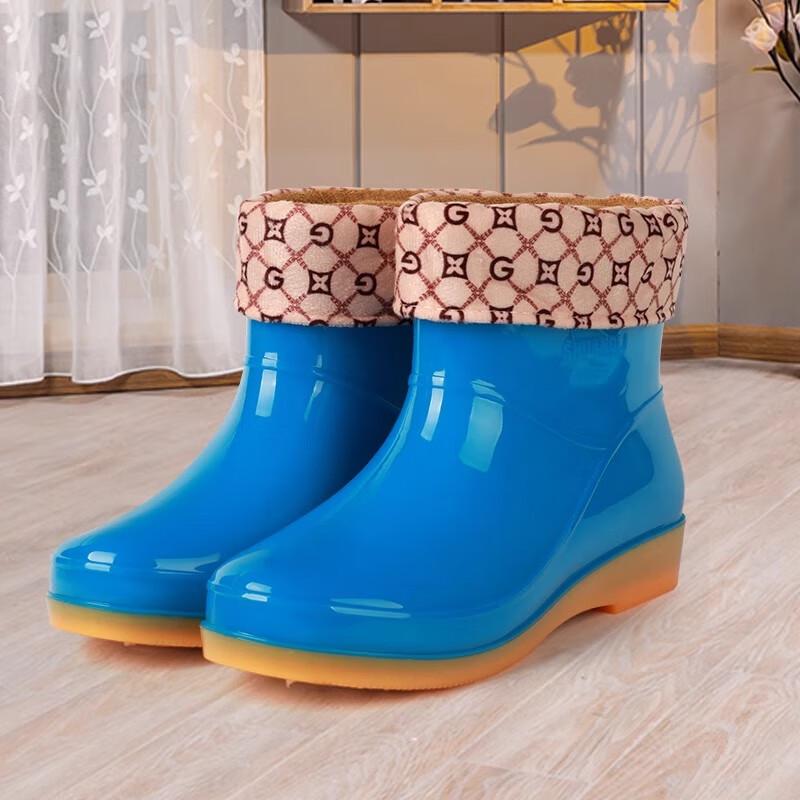 

GUAIKEAI Adult Short Rain Boots