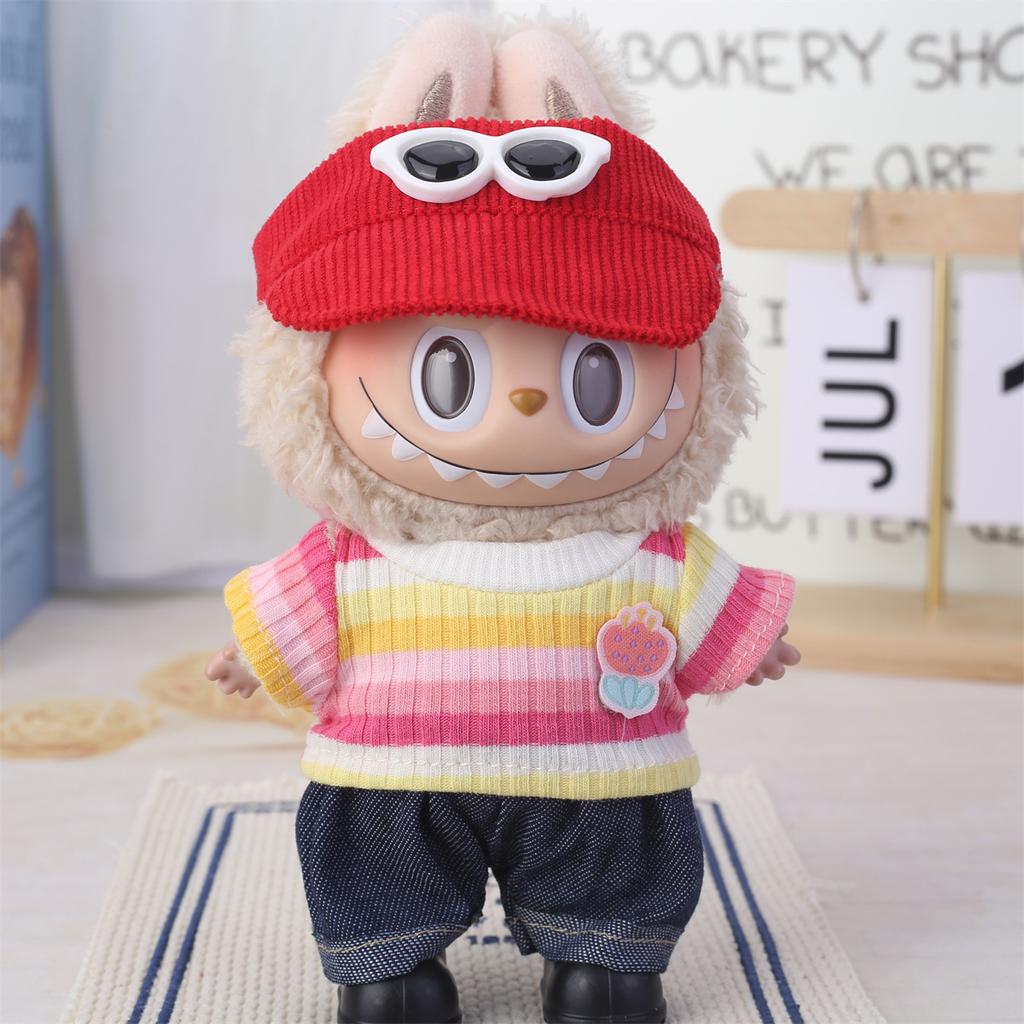 Labubu Baby Clothing Is Compatible with First, Second, and Third Generation 17cm Labubu Dolls