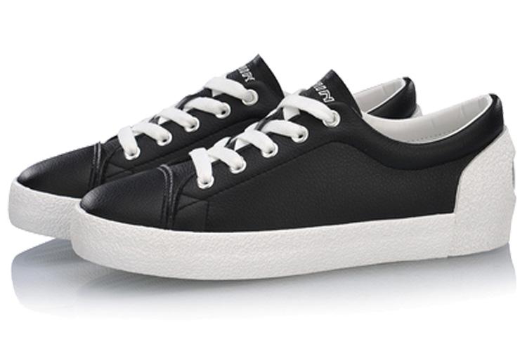 Li Ning Abrasion Resistant Low top Skateboard Shoes Women's AGCP072-1
