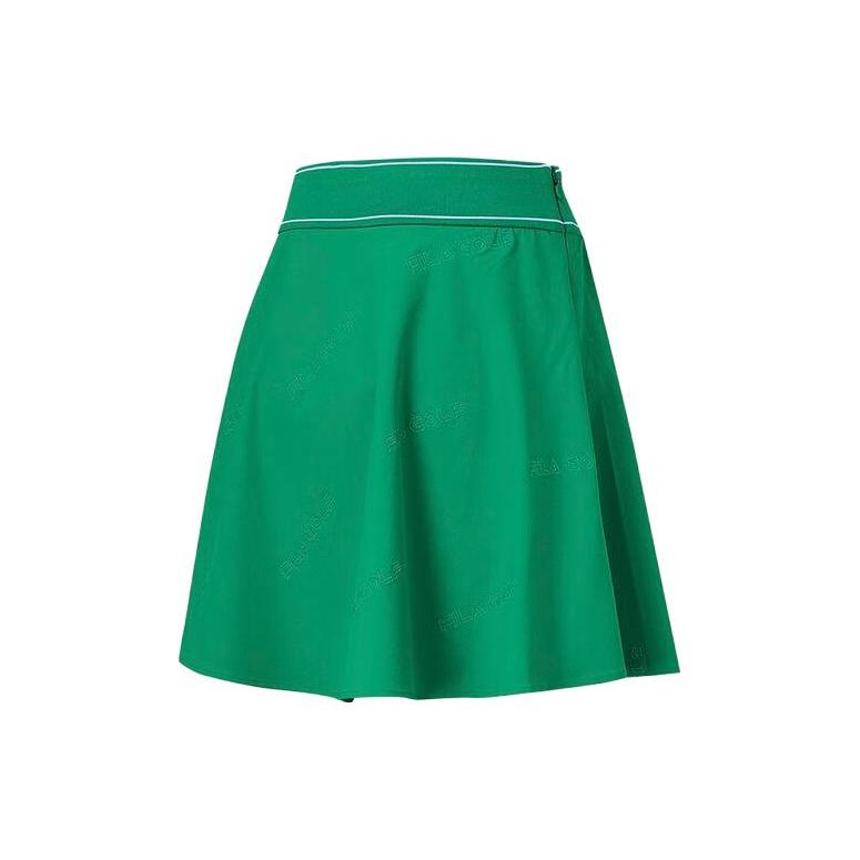 New FILA Casual Short Skirts Women's Cedar Green A11W335309F-GN
