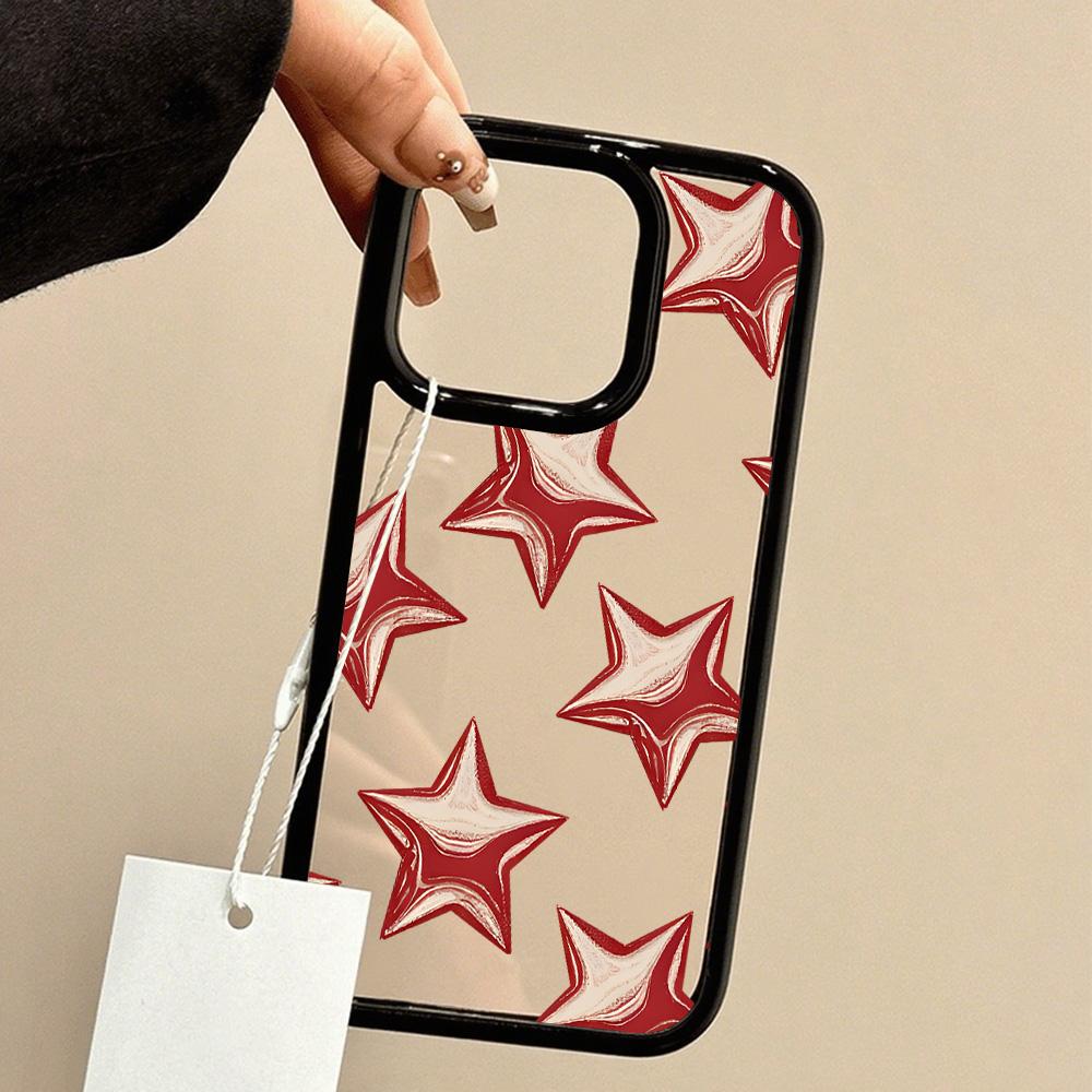 Acrylic Phone Case for iPhone 11 12 13 14 Pro 12 14 16 Pro Max for Samsung A16 A36 A56 S24 FE High-quality Painted Anti-fall Mobile Phone Case