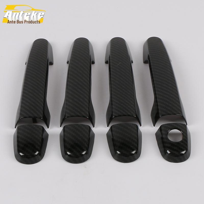 Yaris 2014 Electroplated Door Handle Armrest Trim - Car Modification Accessory