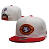 NFL Embroidered Baseball Cap Men Women Outdoor Sun Protection Adjustable Snapback Hat