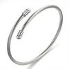Stainless Steel Women's Fashionable Colorfast Round Wire Rope Bracelet