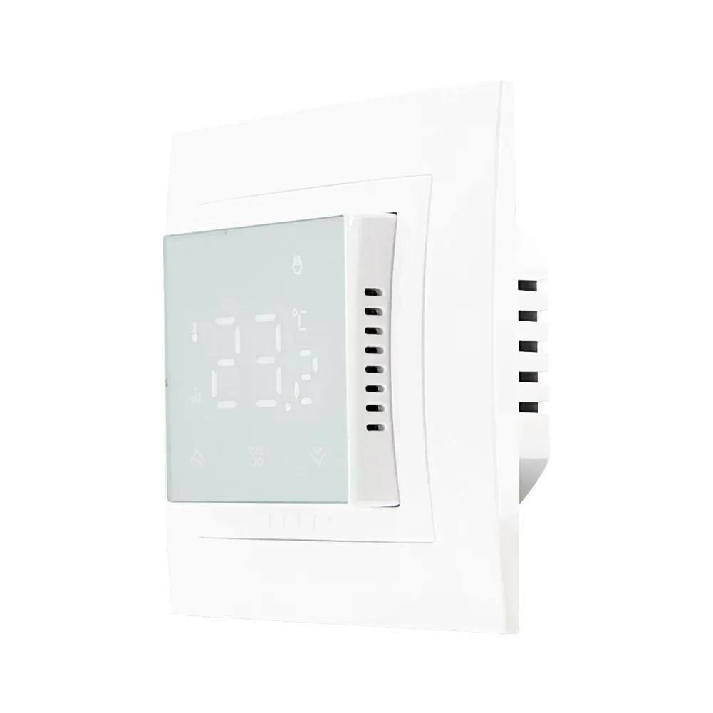 WiFi Smart Electric Underfloor Heating Thermostat with Voice Control for Alexa Google Assistant and Programmable Modes