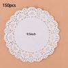 150pcs Lace Doilies Baking Paper Multi-function Placemats New Table Decoration Mat
