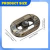 Box Cutter Opener Compact Mini Lightweight Paper Knife Utility for Stretch Wrap Banding