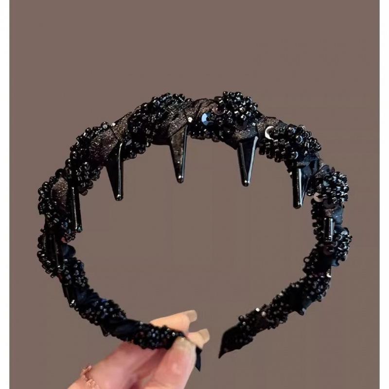 Louis Paris Royal Women's Headband: 2025 Style - Anti-Flyaway Hair, Face Wash, High Skull Top, Advanced Sense with Teeth Clip