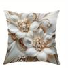 Opulent Baroque - Inspired Pillowcasesliving Room Sofa Cushion Cover, Soft And Comfortable, Bedroom Room Decoration