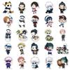 50 Jujutsu Kaisen Waterproof Stickers: Popular Anime for Tablets, Water Bottles, Journals