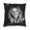 Hélène Fischer Echo Awards Housse de Coussin Carré Polyester Lin Velours Décor Créatif Housse de Coussin d'Appoint Housse de Coussin de Maison x