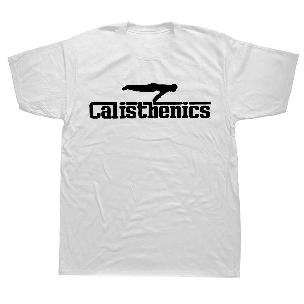 

Забавная футболка с принтом для калистеники. Лучшие спортивные футболки. Футболка с коротким рукавом, повседневная базовая одежда. S