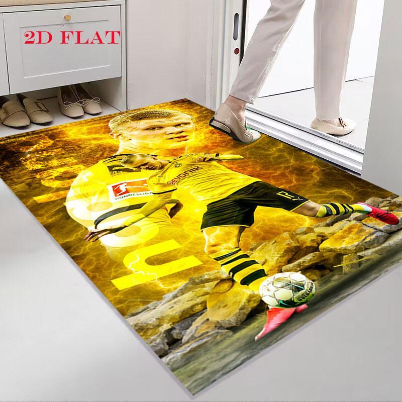 Erling Haaland Magic Poster Carpet Rug for Living Room Bedroom Home Sofa Decoration,Kids Play Nonslip Floor Mat
