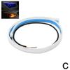 1PCS Auto Car LED Daytime Running Light Flexible Strip White Flow Blue Lights Brake Turn Signal Yellow Ice 12V Pink Blue Re A7W9