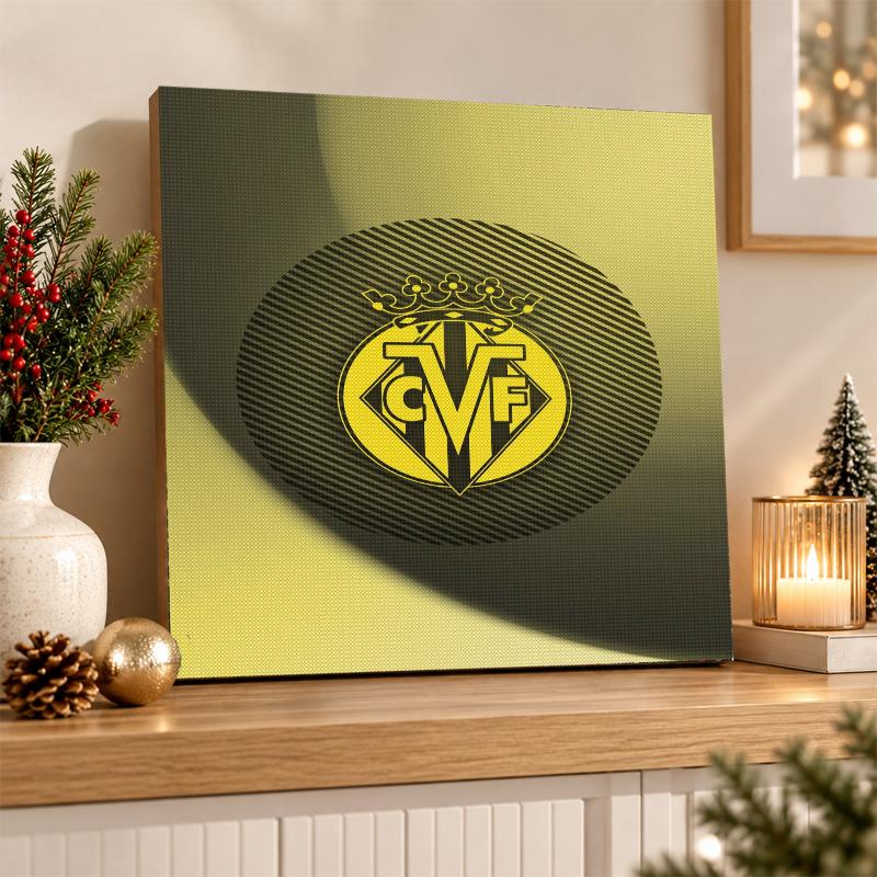 Villarreal FC Diamond Painting Kit 5D Full Drill DIY Diamond Mosaic Wall Art Home Decor