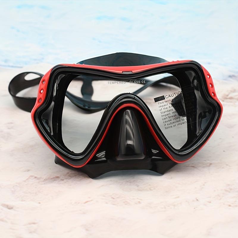 Professional Diving Goggles Waterproof Anti Fog Diving Mask Mirror Silicone Snorkel Mask Tempered Glass Snorkeling Set