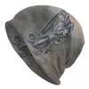 Johnny Hallyday Rock Star Strickmützen Mützen Unisex Damen Unisex Coole Winter Warme Strickmütze Erwachsener Frankreich Sänger Mützenmützen