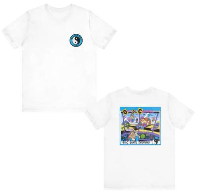 T-shirt Vintage Town And Country Surf Design T and C - T-shirt Unisexe T&C Out