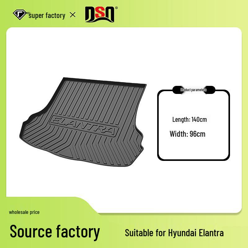 Eco-Friendly Trunk Mat for Modern Mingtu Langdong, Reina, Fiesta - Odorless Tail Box Protection