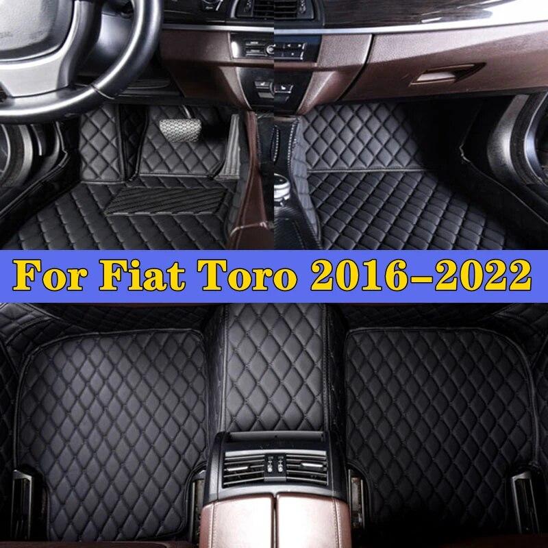 

Автомобильные подушечки для ног для Fiat Toro 2016-2022, автомобильные аксессуары для интерьера, защитная накладка на заказ, автомобильные коврики, автомобильный ковер, чехол