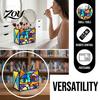 Acrylic Stationery Organizer Stained Glass Style Pen Holder, Unique Desktop Organizer, 3D Creative Gift for Students Embossed Relief Pattern