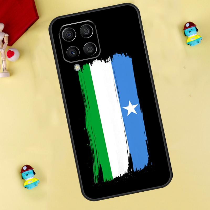 Puntland State Somali Flag Case For Samsung Galaxy M33 M15 M55 M31 M13 M12 M14 M06 M16 M36 M56 M53 M32 M52 M35 M34 M54