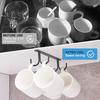 2 Stück Becherhalter, einfache Installation unter dem Schrank, Becherhaken, platzsparende Becher-Aufhängehaken für die Küche zu Hause