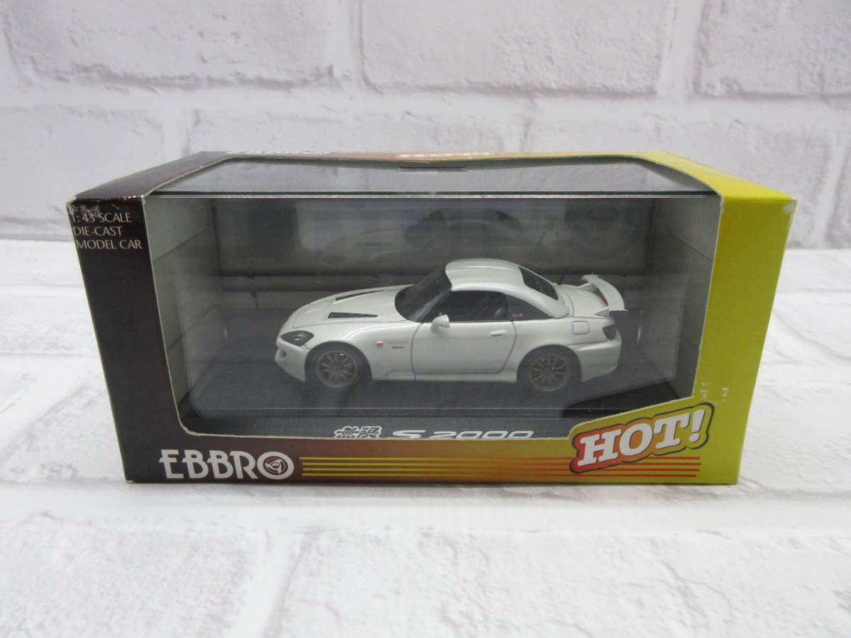 

Miniature Car 1/43 Eburo Mugen S2000 White Model Car