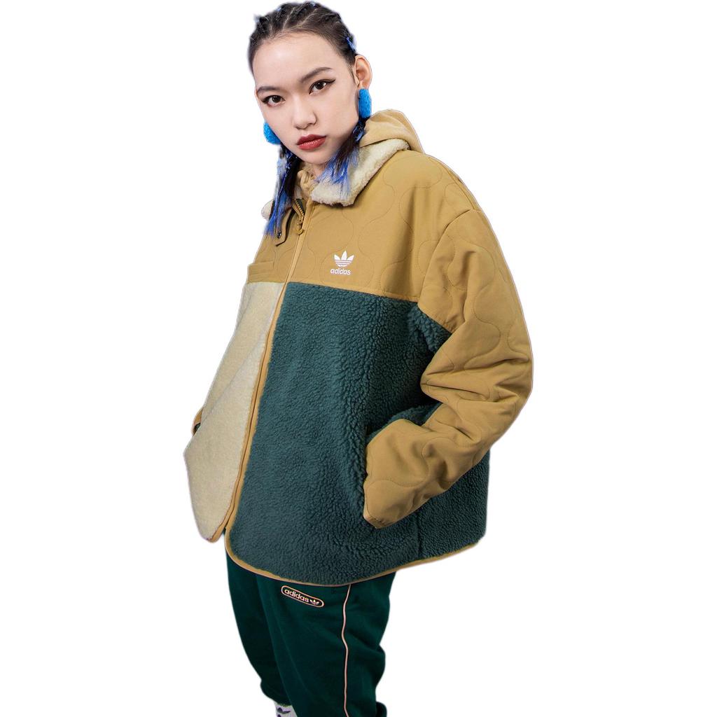 Adidas Originals Puffer Jacket Winter Women's Gold HE6586