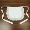 Sexy Lace Maid Apron Black White Short Waist Apron New Half Waist Apron  Home Work