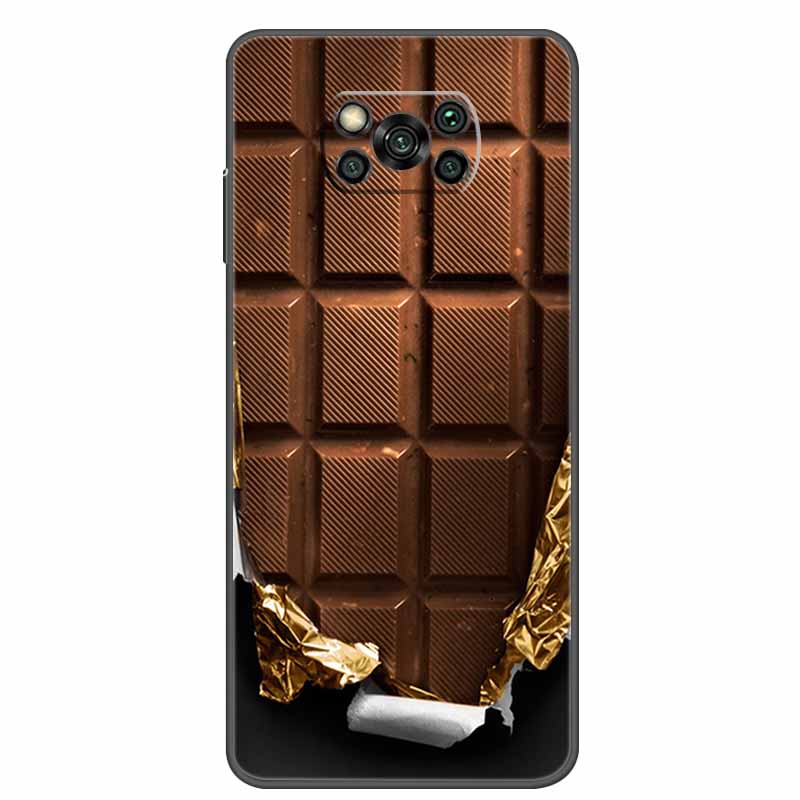 Case For POCO X3 Pro Soft Silicone TPU Black Bumper Cover For Xiaomi Poco X3 NFC Phone Back Cases PocoX3 X 3 X3Pro Cat Cartoon