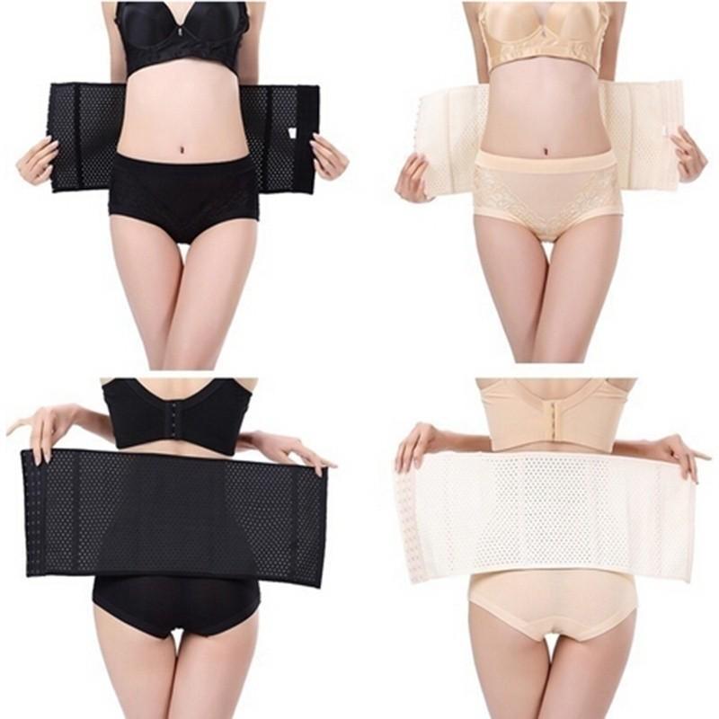 Female Slimming Waist Trainer Bodysuit Abodmen Slimming Wraps Collect The Hip Shapers