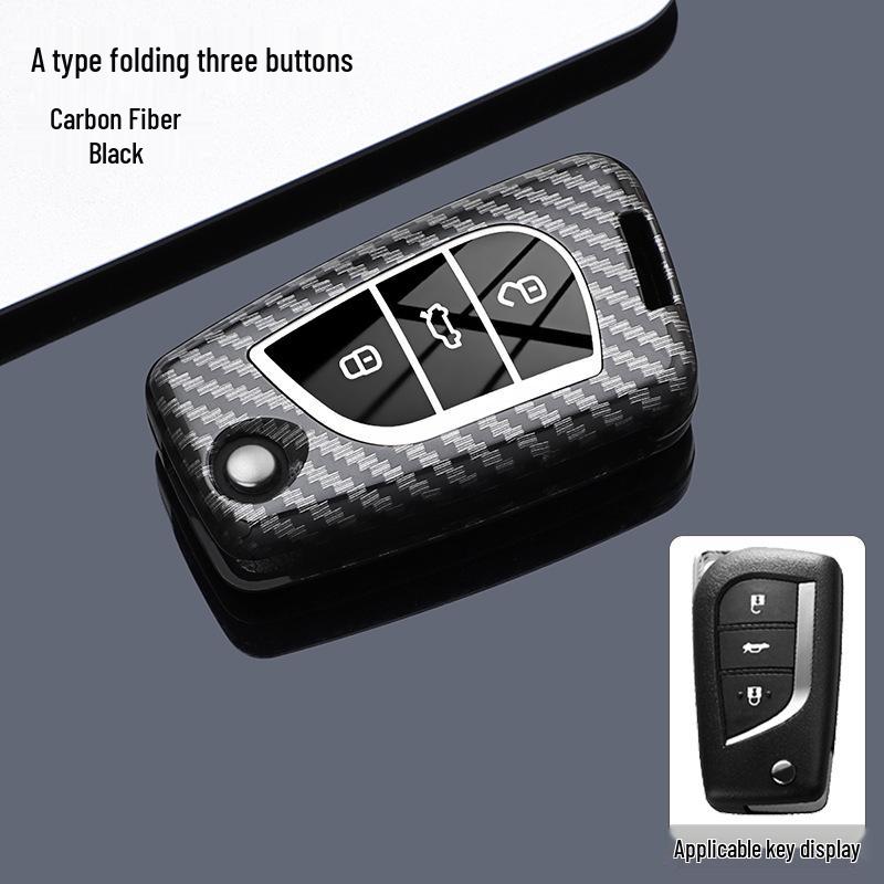 Toyota Key Cover for Corolla, Levin, Highlander, Eighth Gen Camry, IZOA, CHR Models Bagged