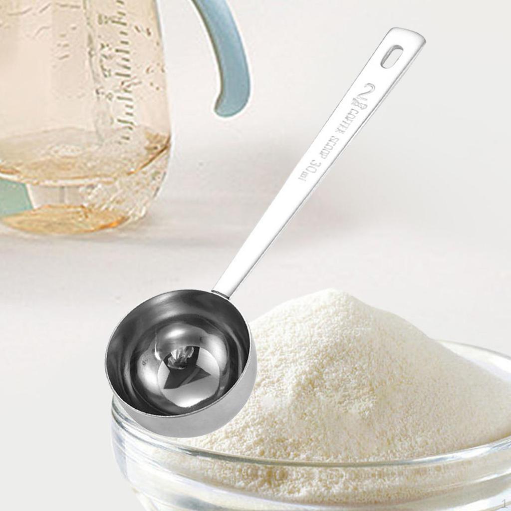 Kávová odměrka Pečicí nástroj Háčkovaná rukojeť Kuchyňské náčiní Nerezavějící Naběračka na omáčku Polévková lžíce