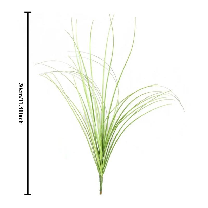 

10pcs Artificial Onion Grass Fake Greenery for DIY Wedding Venue Home Decor Potted Ornament Fake Plant Garden Decoration светло-зеленый