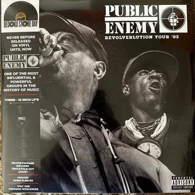LP Record PUBLIC ENEMY - Revolverlution Tour 2003 783743A Culture Factory 2024 Worldwide Rap & Hip-Hop/R&B