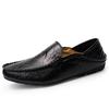 2024 Summer Mens Genuine Leather Loafers Handmade Driving Shoes Male Casual Italian Luxury Loafers Shoes Brand Moccasins for Men