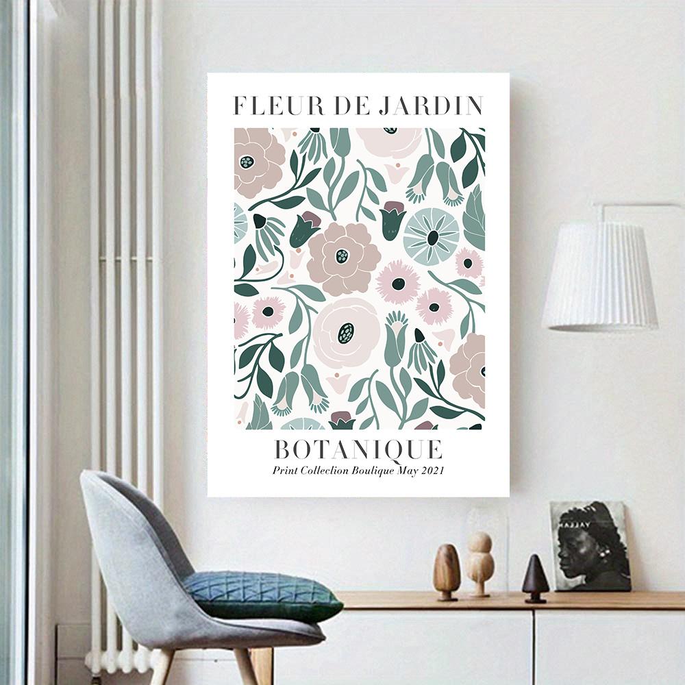 Abstract Lemon Flower Eye Orange Vintage Plant Wall Art Canvas Painting Posters and Prints Wall Pictures for Living Room Decor