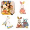Adorable Animal Plush Toys In Rabbit Goose And Bear Styles